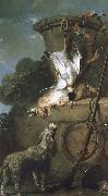 Jean Baptiste Simeon Chardin Spain hound and prey Sweden oil painting artist